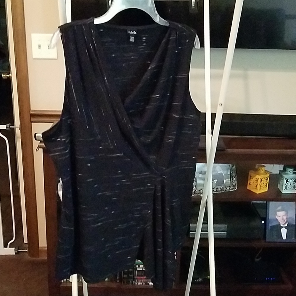 Rafaella faux wrap top